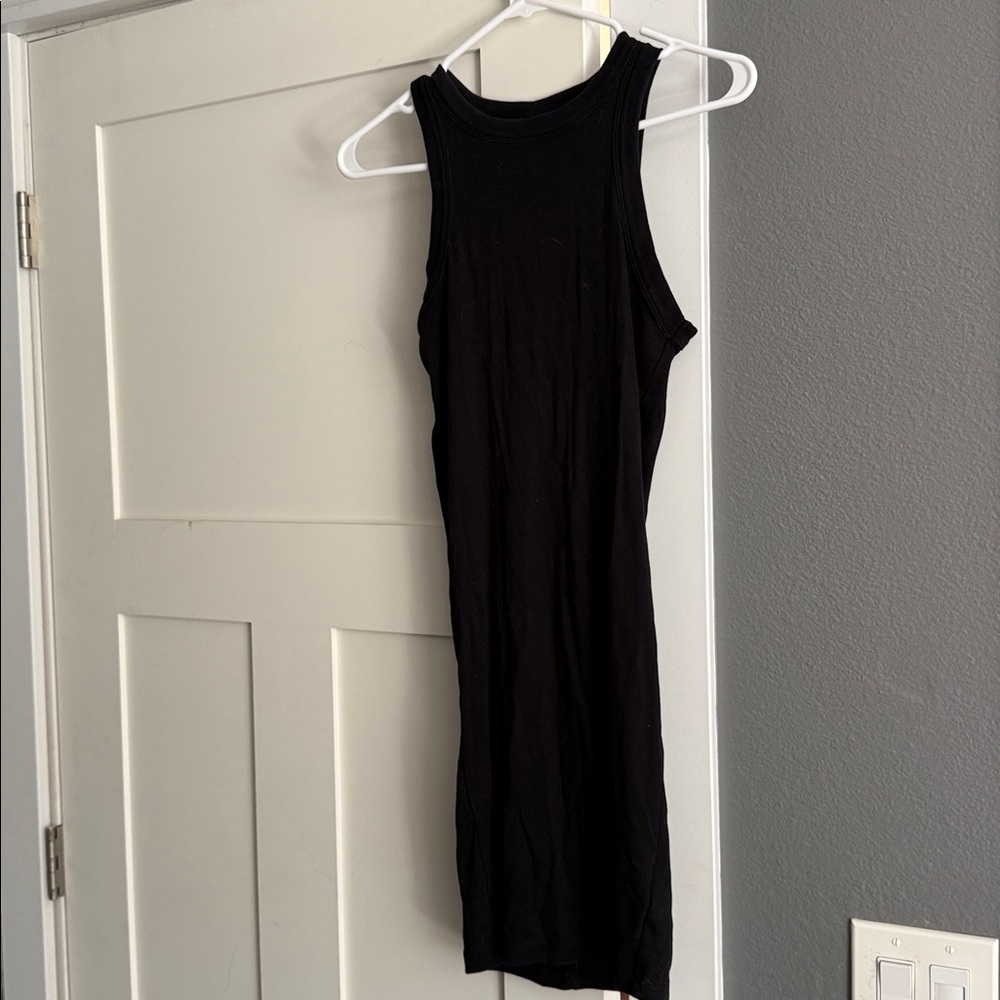 Old Navy Black Ribbed Knit Top